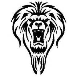 826 views Black And White Leo Tattoos Design Picture #