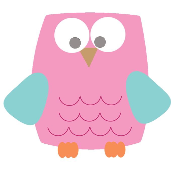 Brown Sleeping Owl Clipart