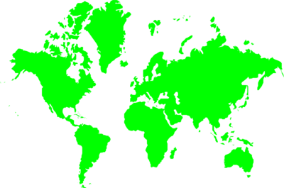 Free clipart world map