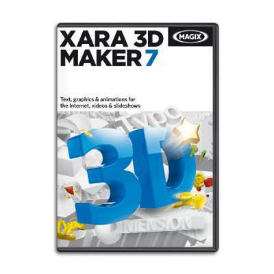 3D animation software – Create with Xara 3D Maker