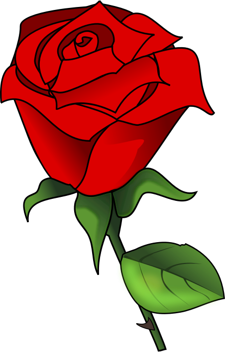 Free to Use & Public Domain Rose Clip Art