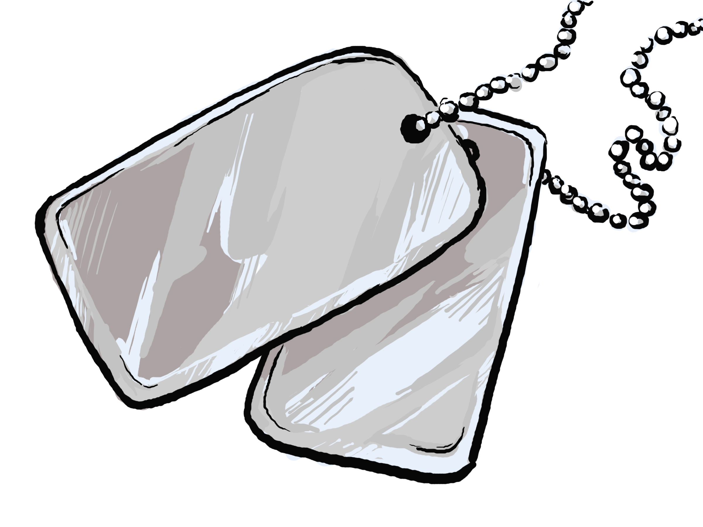 dog tags clipart - photo #33