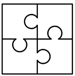 Best Photos of 4 Piece Jigsaw Puzzle Printable - 4 Piece Jigsaw ...