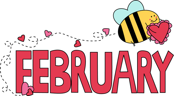 February Clip Art - February Images - Month of February Clip Art