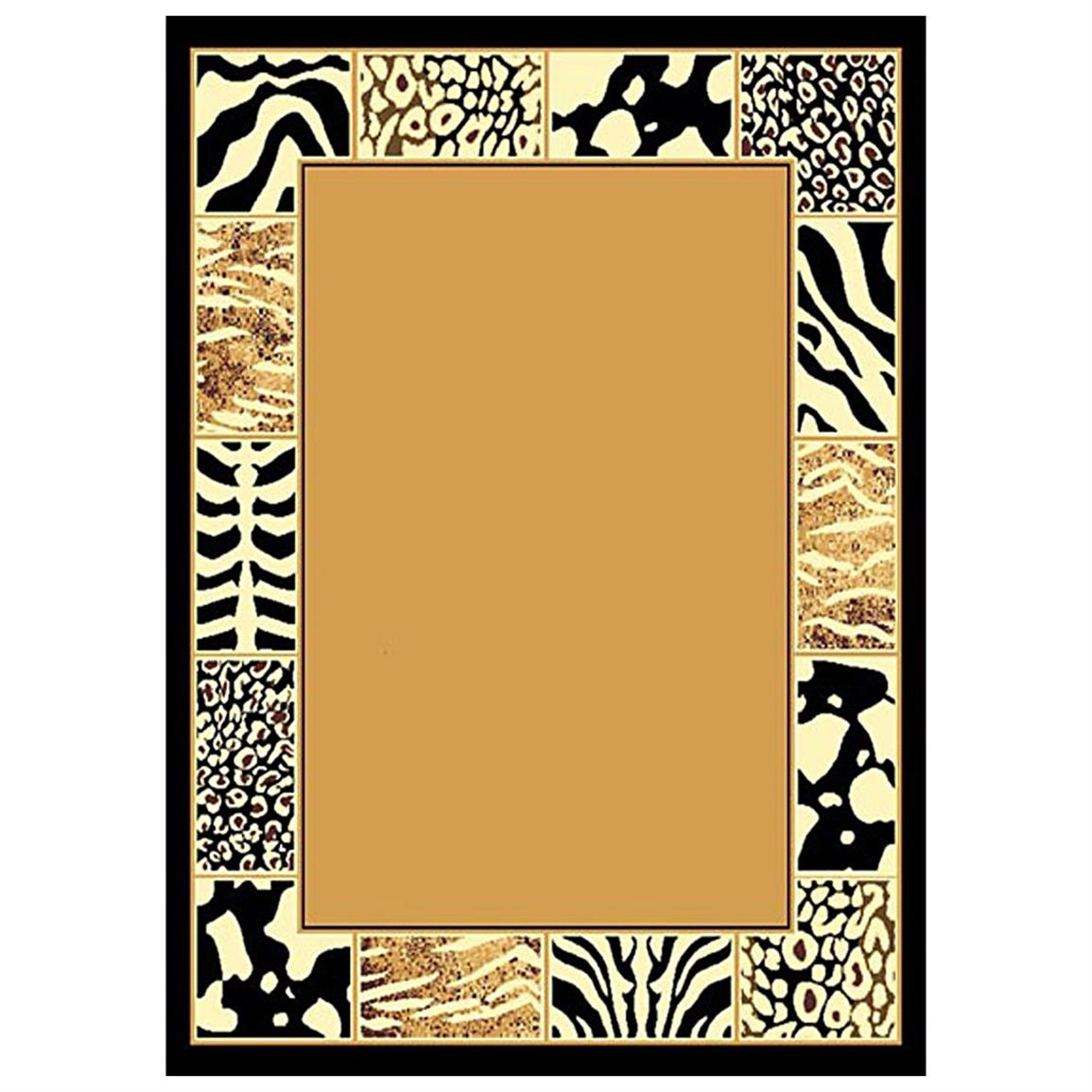 Best Photos of Jungle Print Border - Giraffe Print Border Clip Art ...