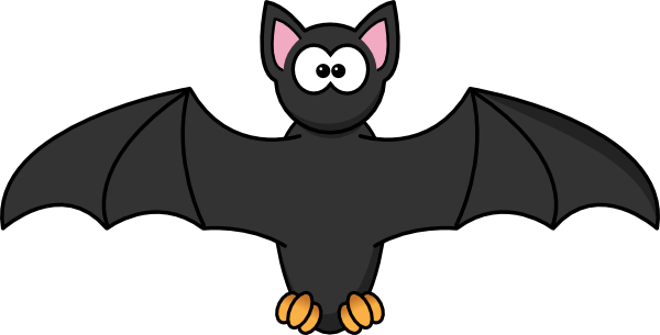 Vampire bat clipart