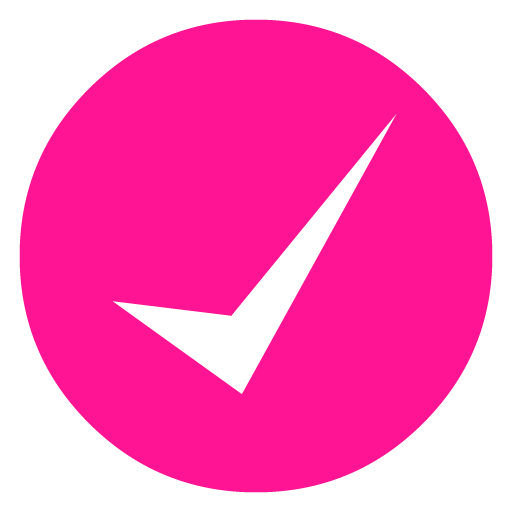 Pink Check Mark | Free Download Clip Art | Free Clip Art | on ...