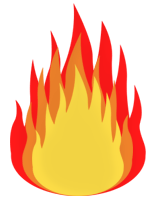 Fire flames clipart gif