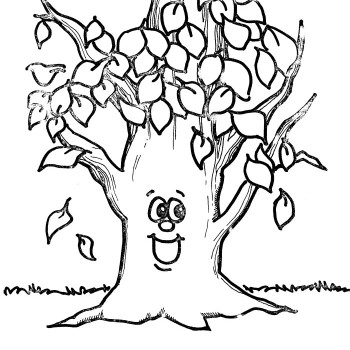 free autumn tree coloring pages fall trees coloring pages and ...