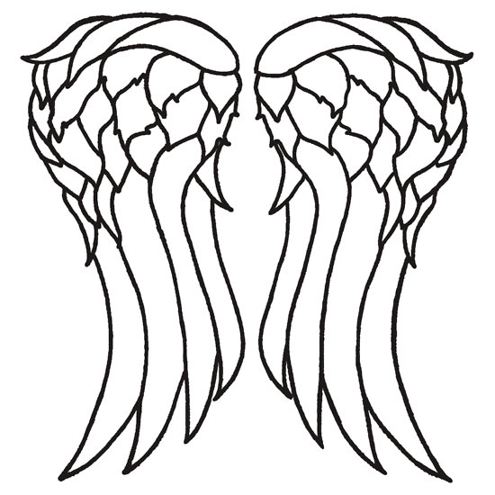 Angel Wings: Drawing | Redbubble