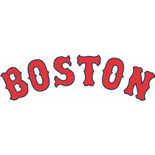 Boston Red Sox Script Logo Iron On Sticker (Heat Transfer)
