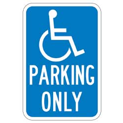 California ADA Parking Sign - GEMPLER'S