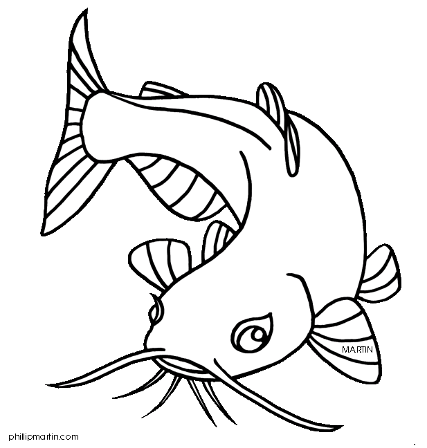 la state freshwater fish coloring pages - photo #32