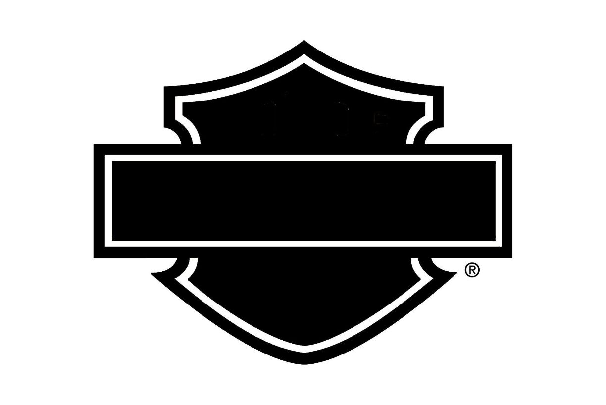 Harley Davidson Logo Outline