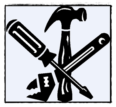 Construction tools clipart