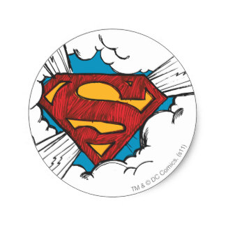 Superman Logo Stickers | Zazzle