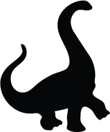 Dinosaur Silhouette Clipart