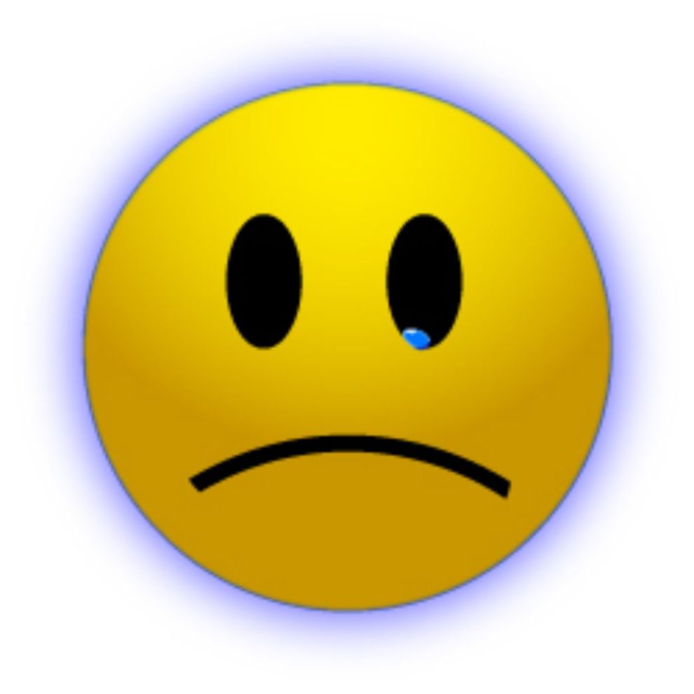 Sad Crying Face Clipart - Free to use Clip Art Resource