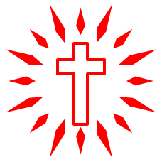 Red Church Cross Clipart
