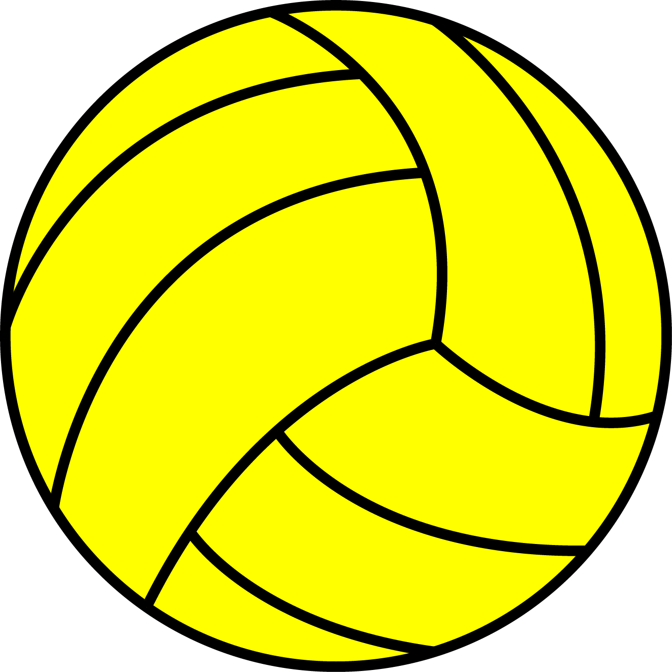 Water Polo Ball Clip Art - Tumundografico