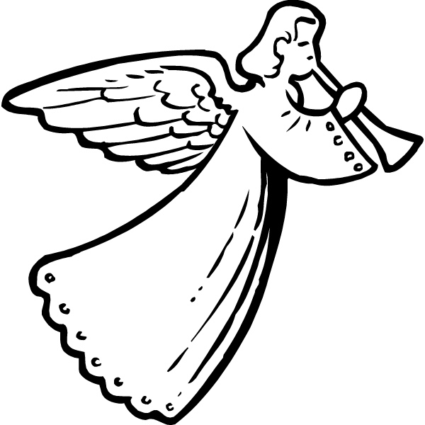 494 views Free cartoon angel clipart