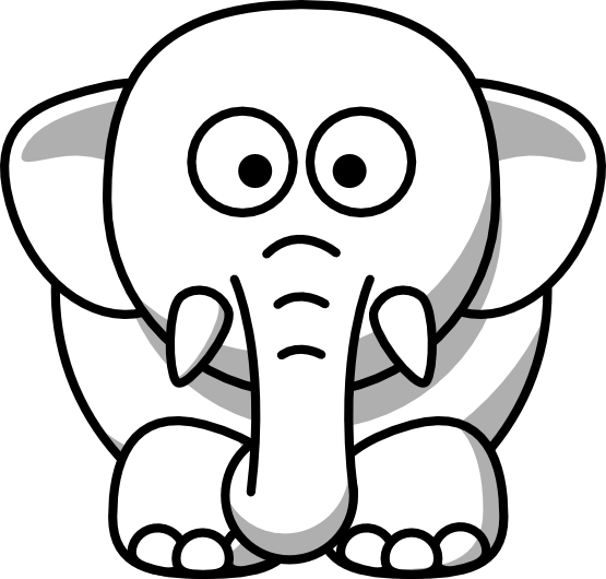 468 views Best Elephant Clipart Black and White #28178 - Clipartion.com