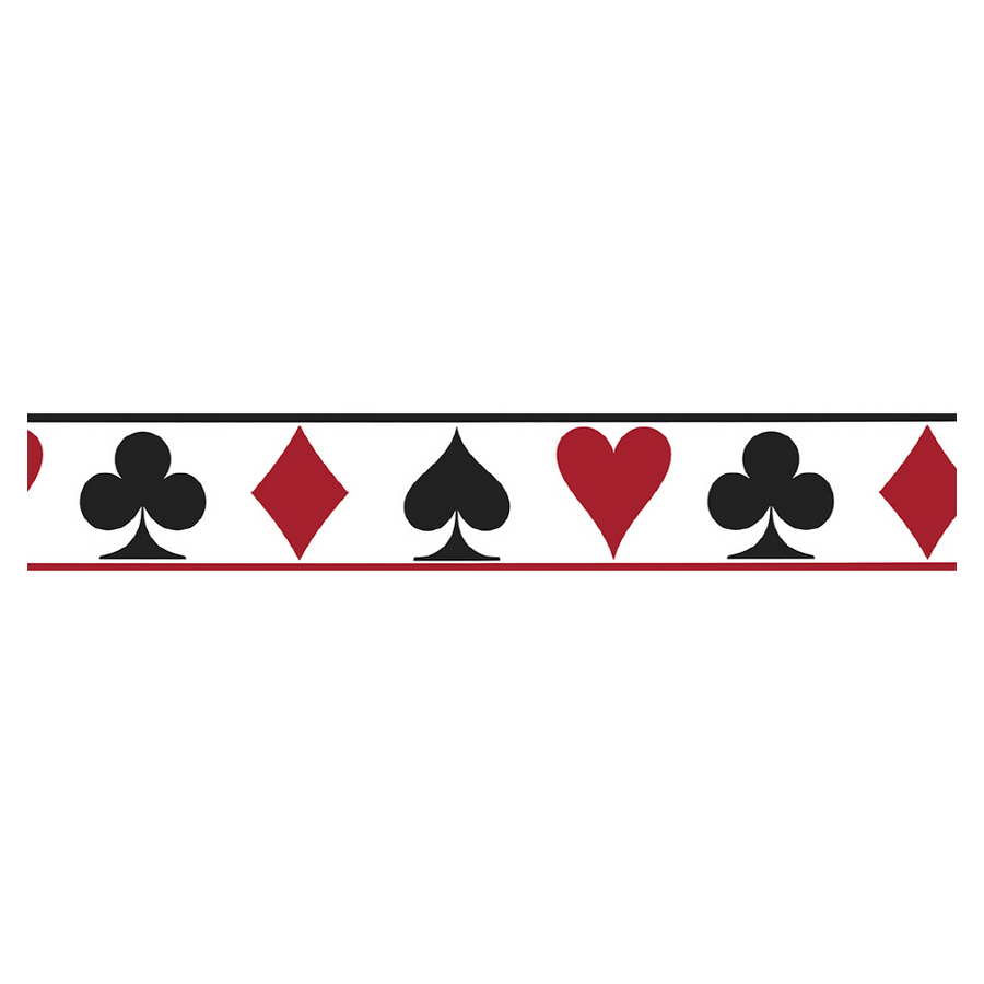 Shop Norwall Poker Border at Lowes.com