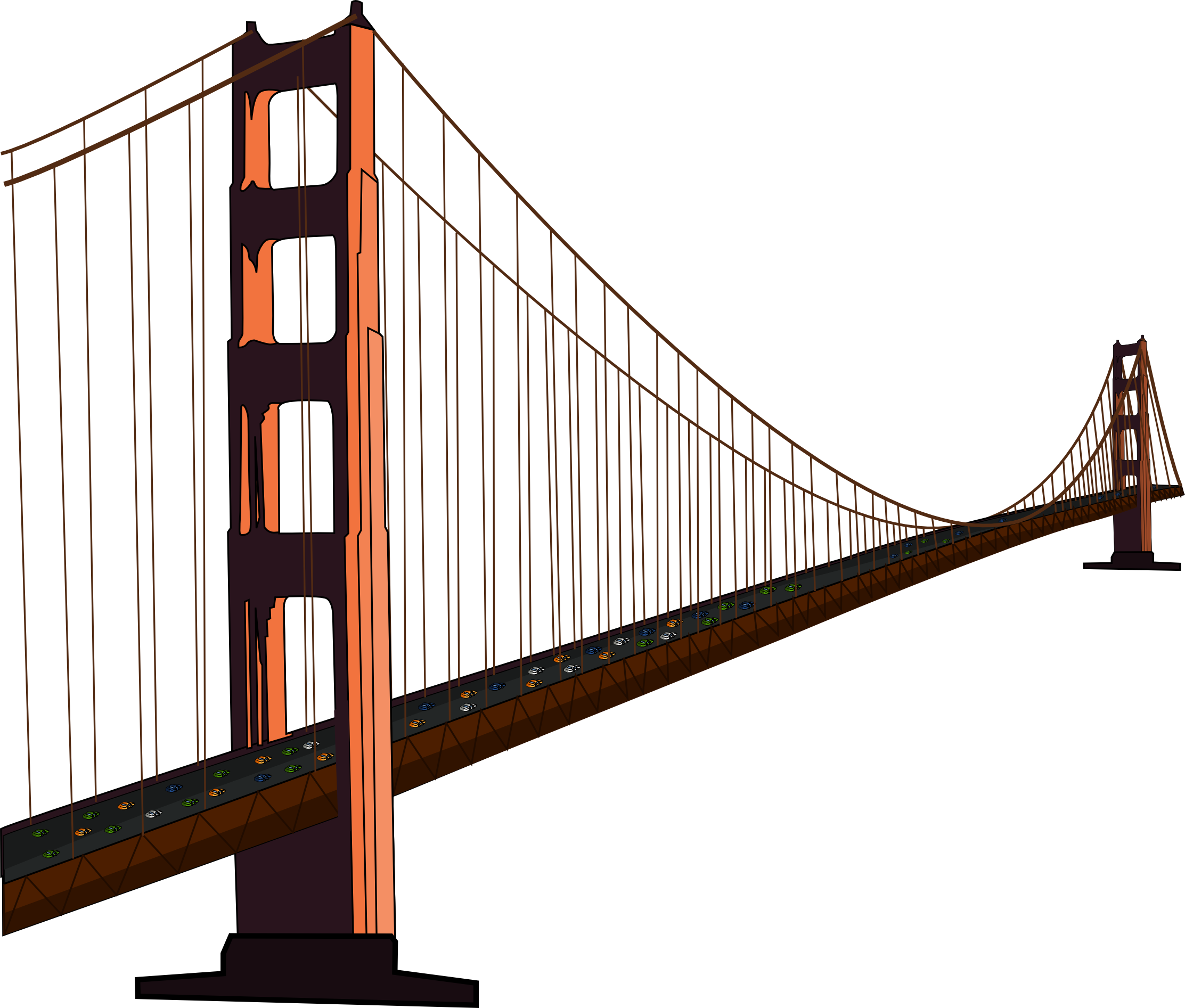 Cartoon Bridge Clipart