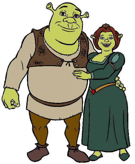 princess fiona clipart - photo #14