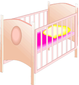 Clip Art Baby Boy Crib Clipart