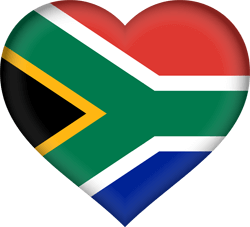 South Africa flag vector - country flags