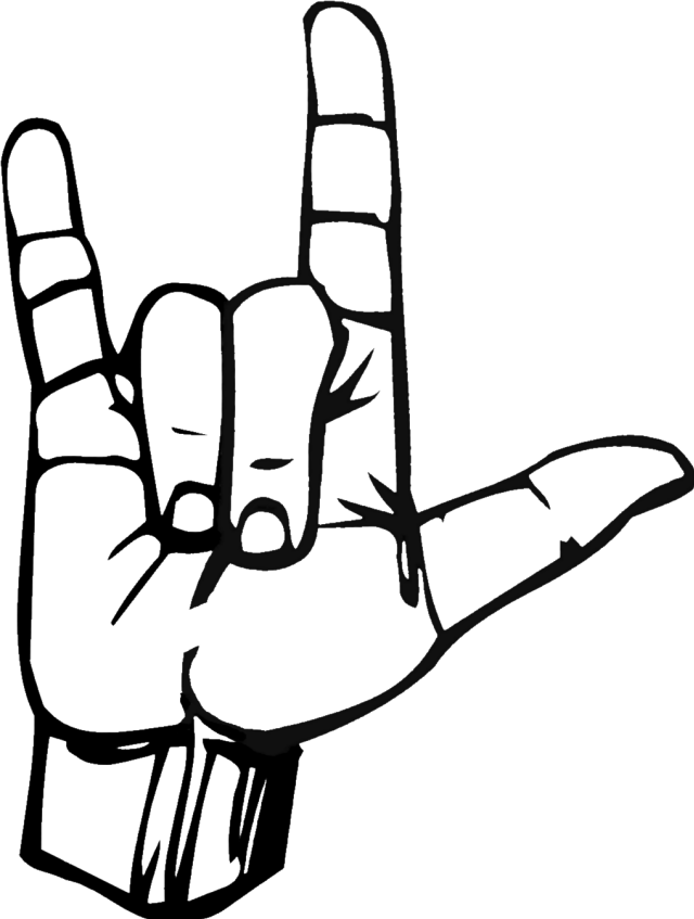 Sign Language Clip Art - Tumundografico