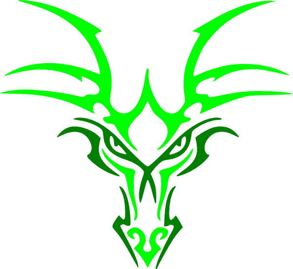 Green Dragon Clip Art - vector clip art online ...