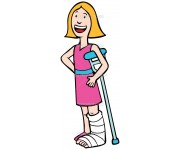 Broken Foot Cartoon - ClipArt Best