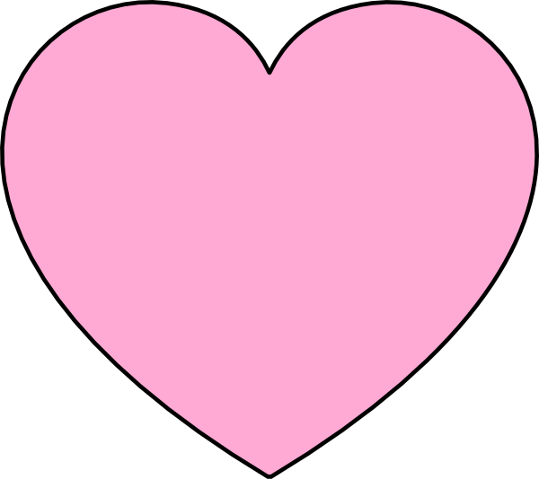 Baby Pink Heart Clip Art - ClipArt Best