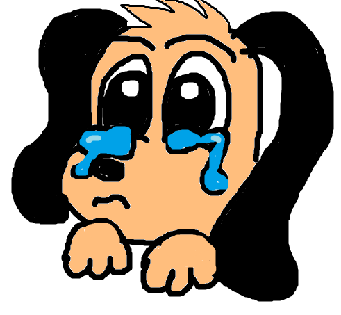 Sad Puppy Cartoon | Free Download Clip Art | Free Clip Art | on ...