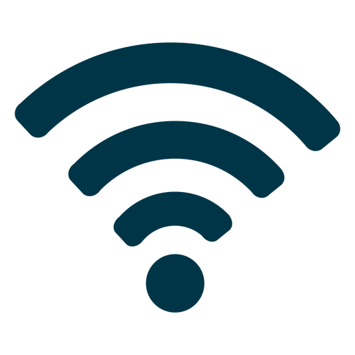 Wifi flat icon - Transparent PNG/SVG