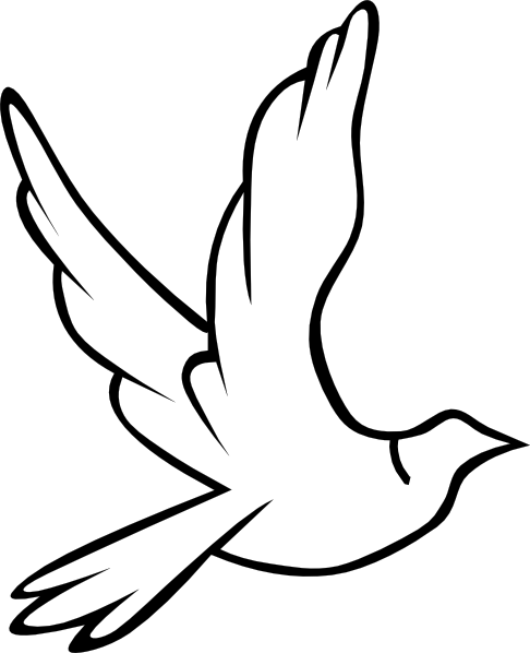 Ringneck Dove clip art - vector clip art online, royalty free ...