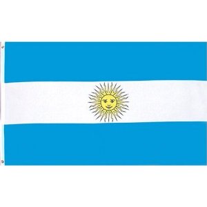 Amazon.com - Argentina Flag 3ft X 5ft Polyester
