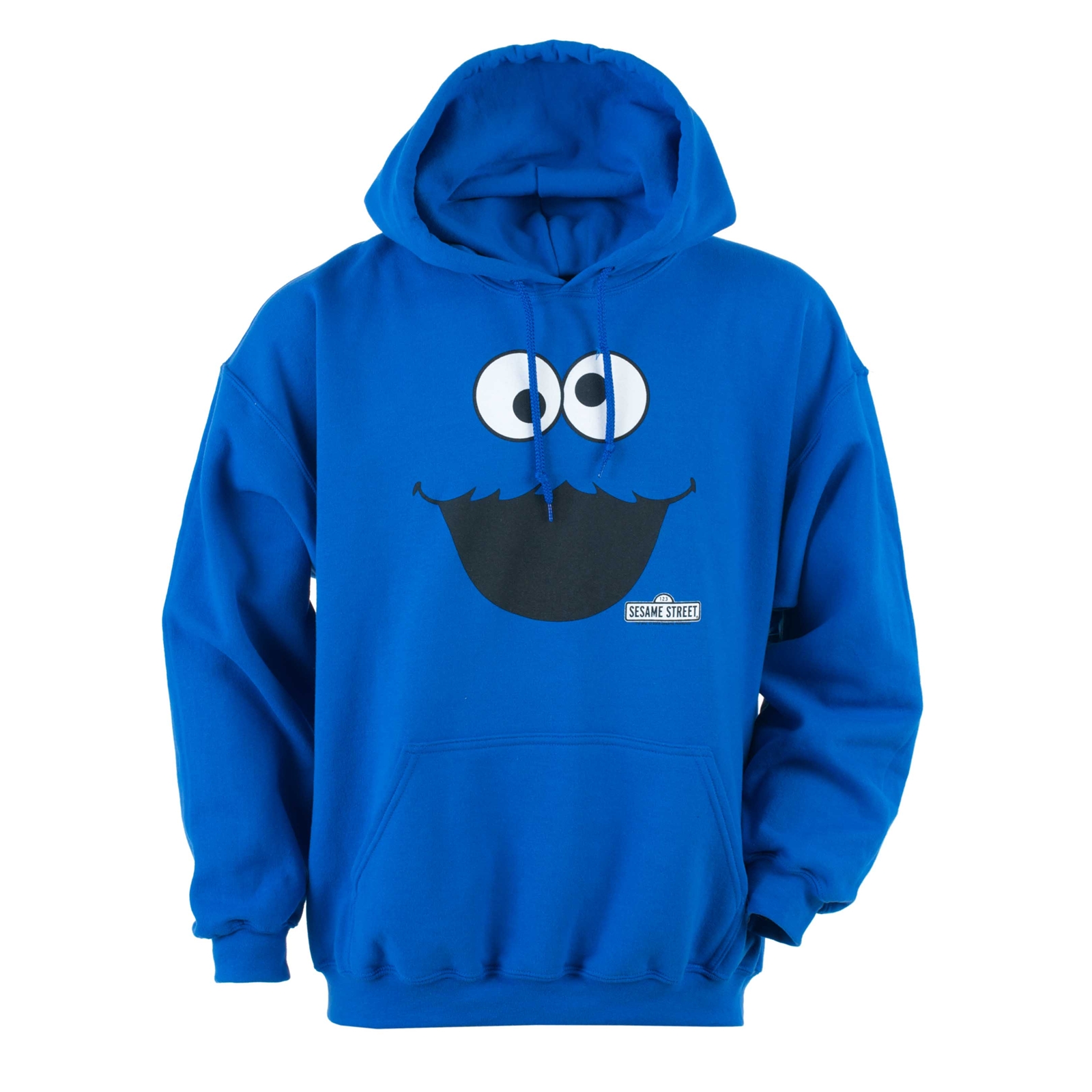 Buy Sesame Street Men's Cookie Monster Face Hoodie