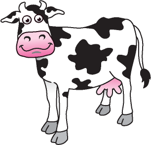 Dairy Cow Cartoon - ClipArt Best