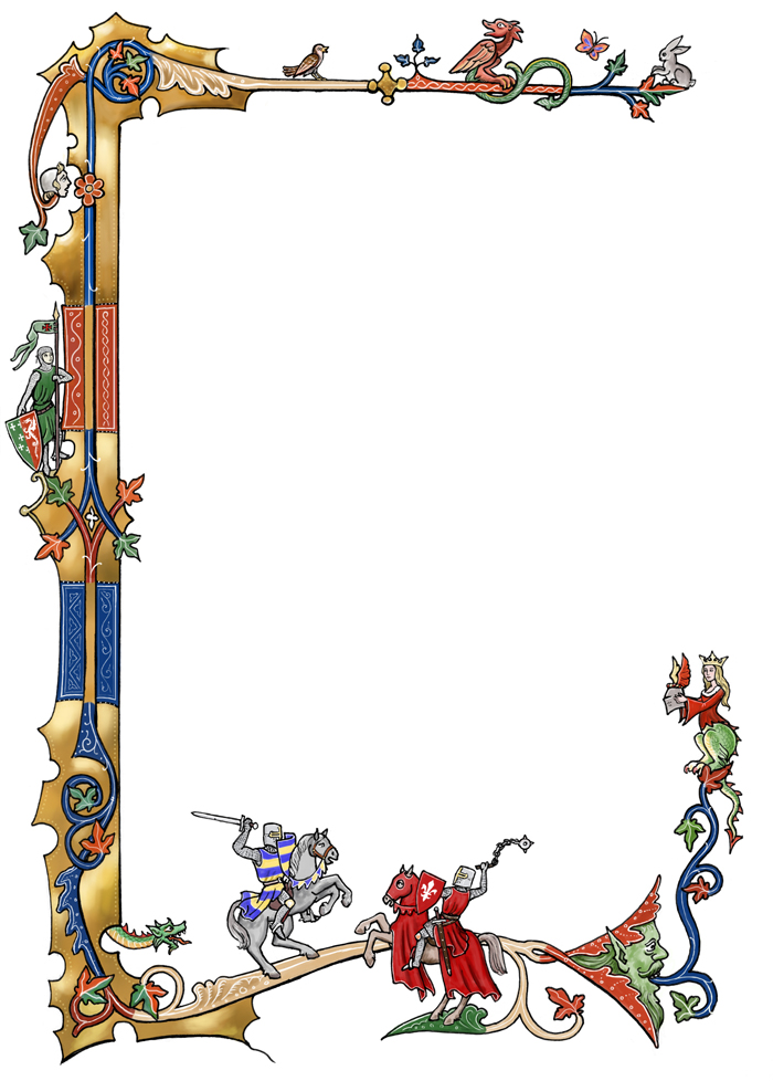 medieval clip art borders free - photo #1