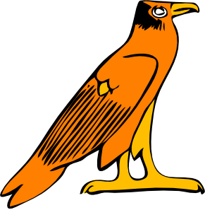 Pharoa Eagle clip art - vector clip art online, royalty free ...