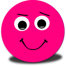 Happy Smiley Pink Emoticon Clipart Royalty Free ...