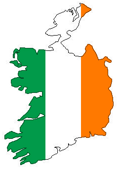 Ireland Map Simple