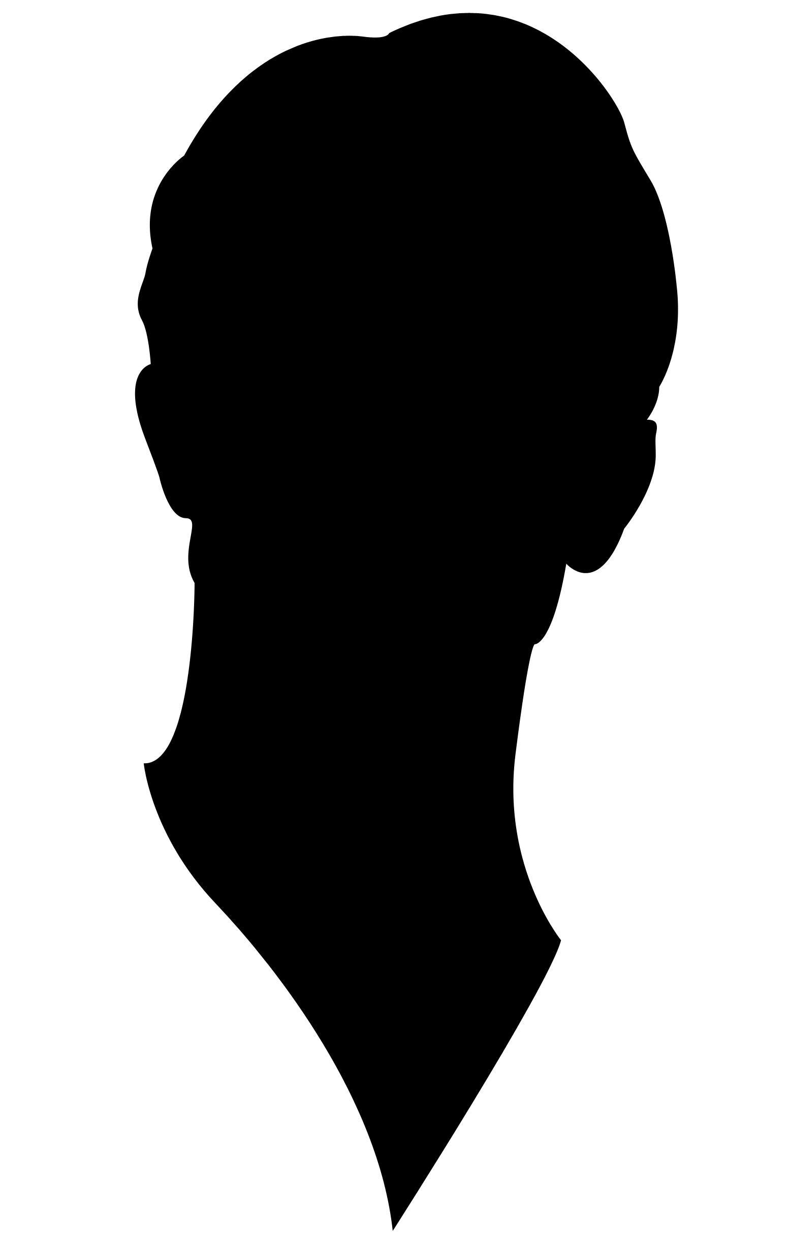 Man Face Silhouette - ClipArt Best
