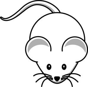 White Mouse clip art - vector clip art online, royalty free ...
