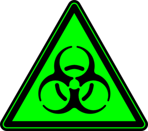 Green Biohazard clip art - vector clip art online, royalty free ...
