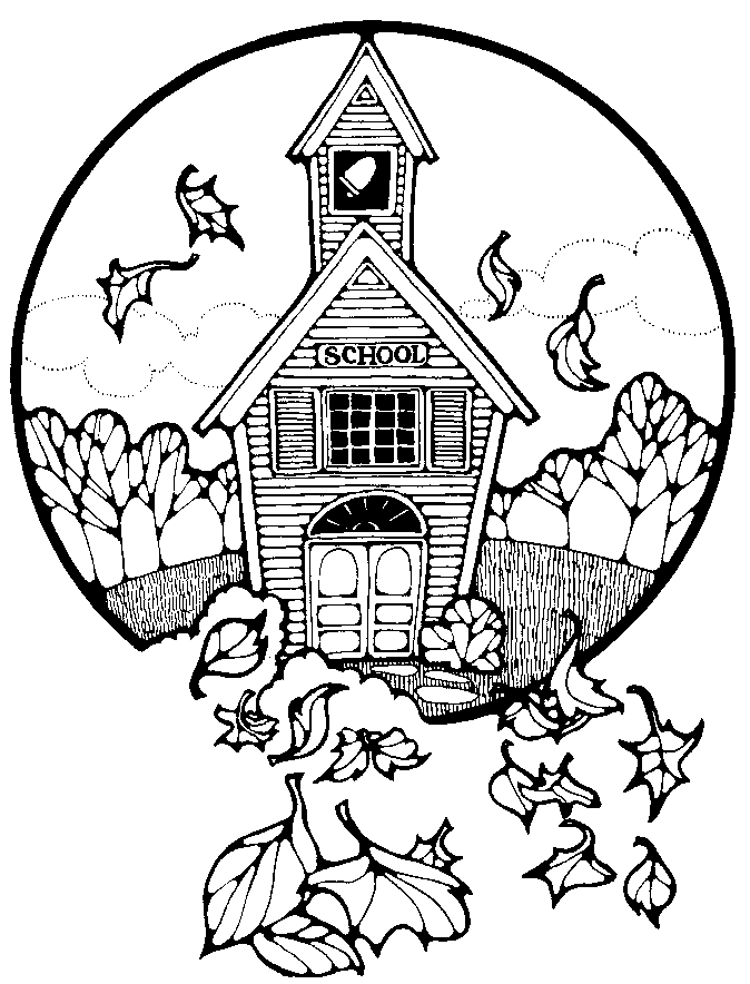 Free Clip Art Old School House