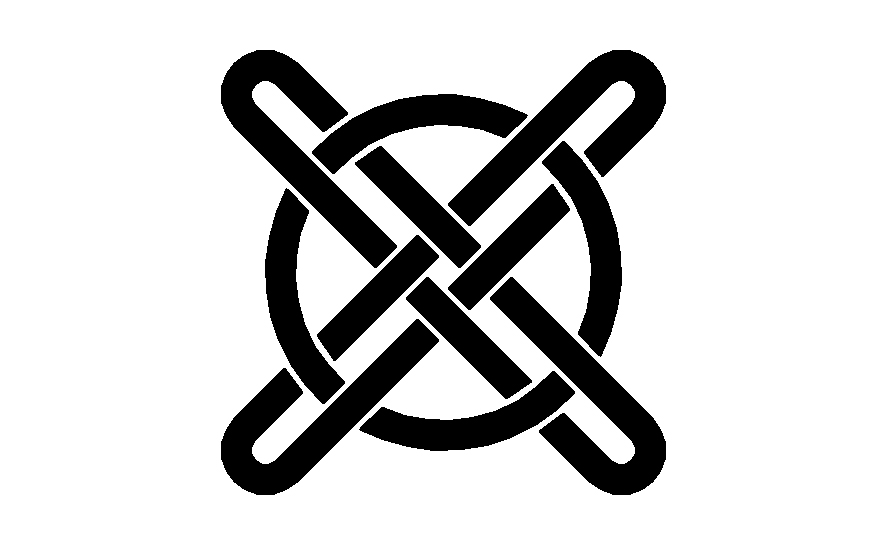 Celtic Knot Circle v2 by likwid